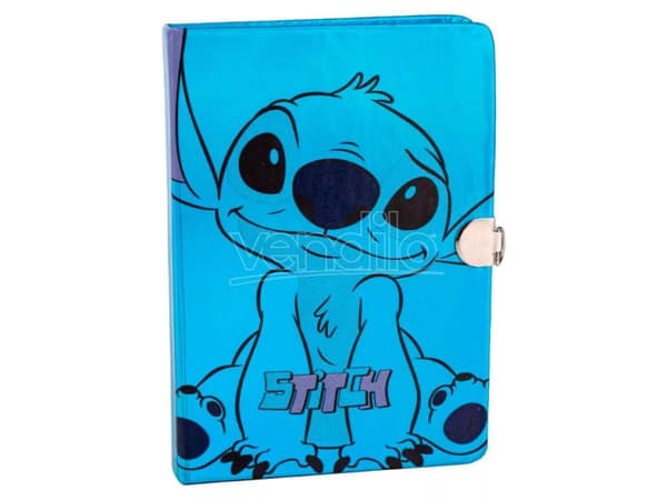 Disney Lilo and Stitch dagbok med lås i presentförpackning