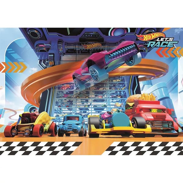 Hot Wheels Mid-air 104-bitars pussel Clementoni