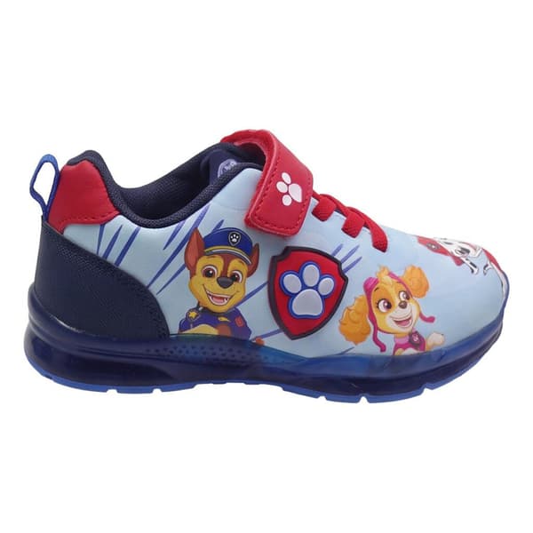 PAW Patrol Crest LED-flashande, lysande gympaskor storlek 24