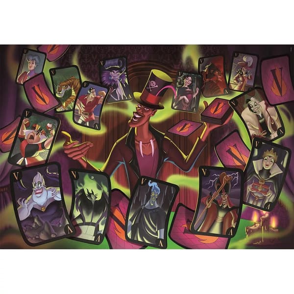 Disney Villains pussel 1500 bitar Compact Clementoni