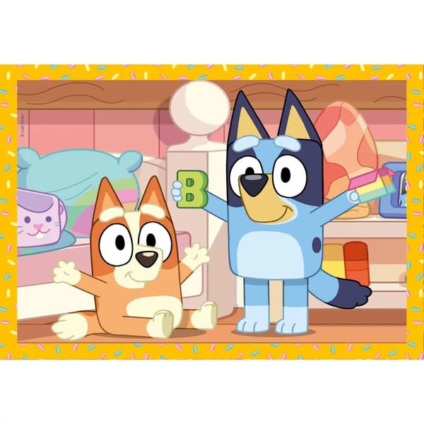 Bluey 4-i-1 Pussel Clementoni 12-24 bitar