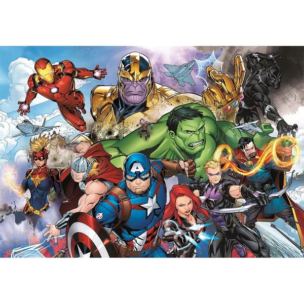 Avengers Thanos pussel 104 bitar från Clementoni