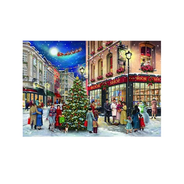 Christmas Stroll pussel 1000 bitar Clementoni
