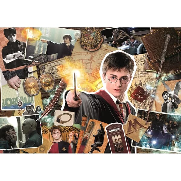 Harry Potter Scrapbook 1500-bitars kompakt pussel Clementoni