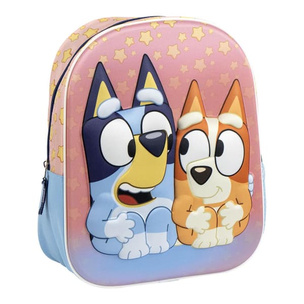 Bluey Stjärnor 3D Ryggsäck, väska 31 cm