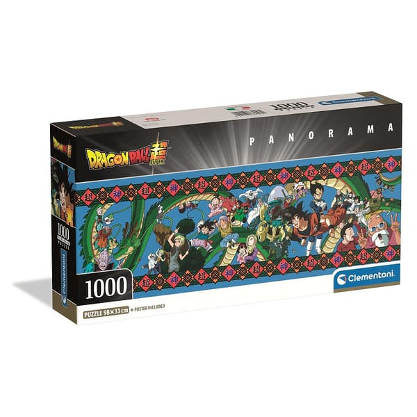 Dragon Ball 1000-bitars panorama pussel Compact Clementoni