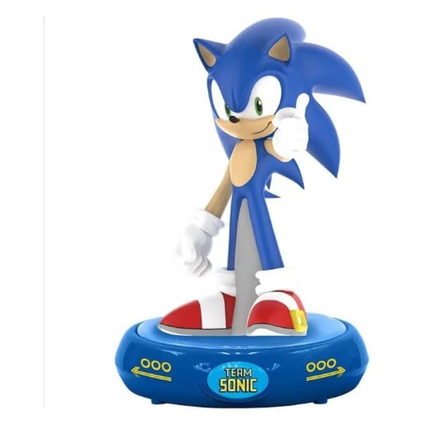 Sonic the Hedgehog höger 3D LED nattlampa