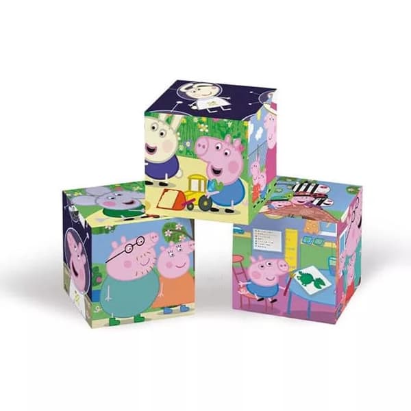 Greta Gris Duck Pond Kubpussel 6-delar Clementoni
