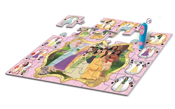 Disney Prinsessor Reunion interaktivt pussel 24 bitar Clementoni