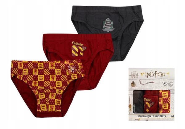 Harry Potter barnunderkläder, 3-pack trosor, storlek 4/5