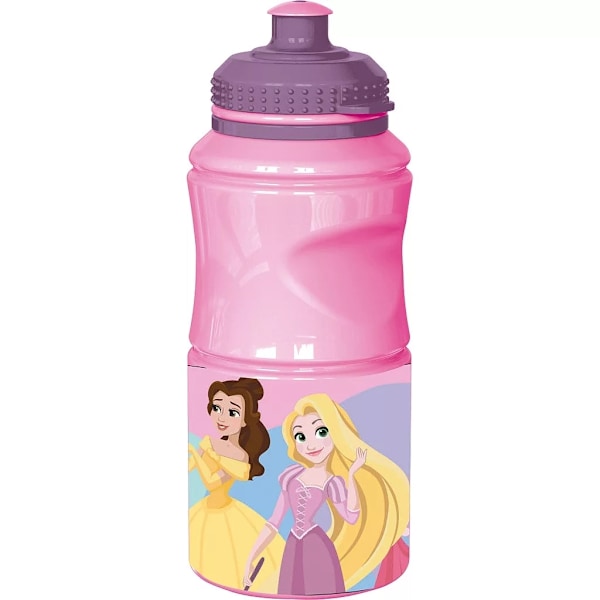 Disney Prinsessor Vattenflaska/Sportflaska för Barn 380ml Rosa