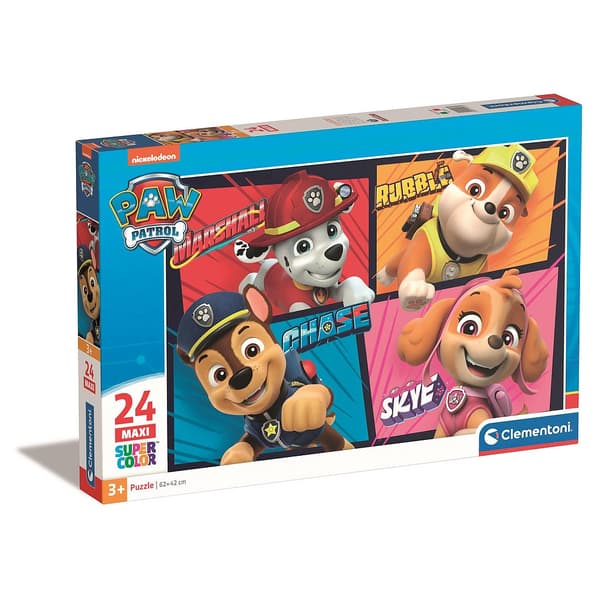 Paw Patrol Ready for Action 24-bitars maxi-pussel Clementoni
