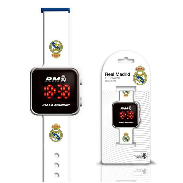 Real Madrid digital LED-klocka