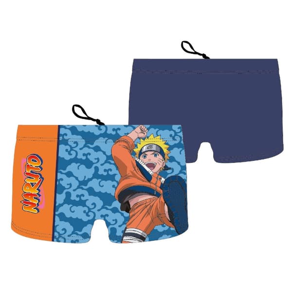 Naruto Badbyxor Barn Blå Badshorts 8 år