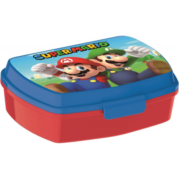 Matlåda Lunchbox Super Mario Red