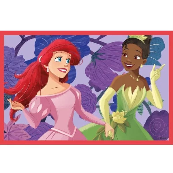 Disney Prinsessor Clementoni 6-delar Kubpussel