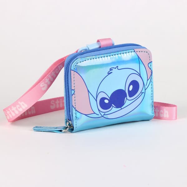 Disney Lilo and Stitch plånbok med iriserande yta