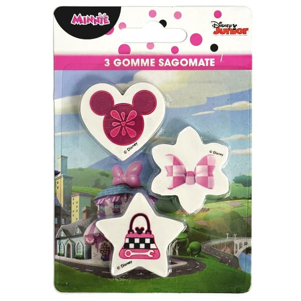Disney Mimmi Pigg suddgummiset 3 delar