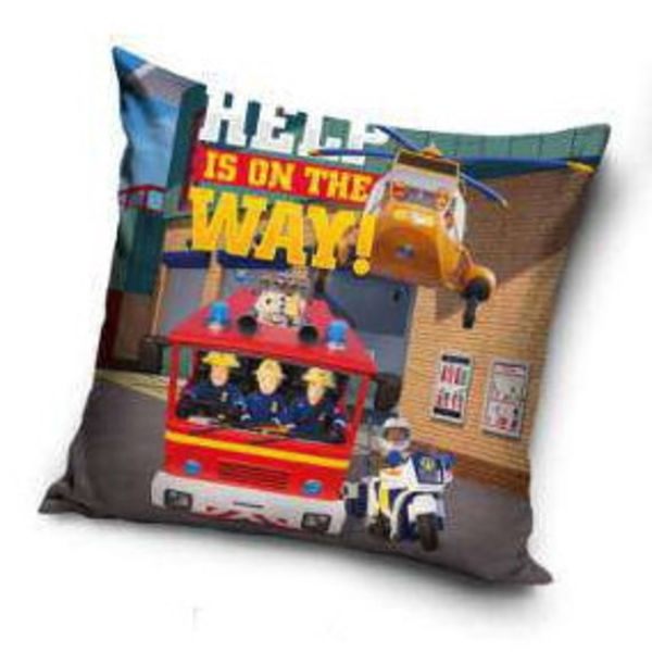 Fireman Sam Way kuddfodral 40x40 cm