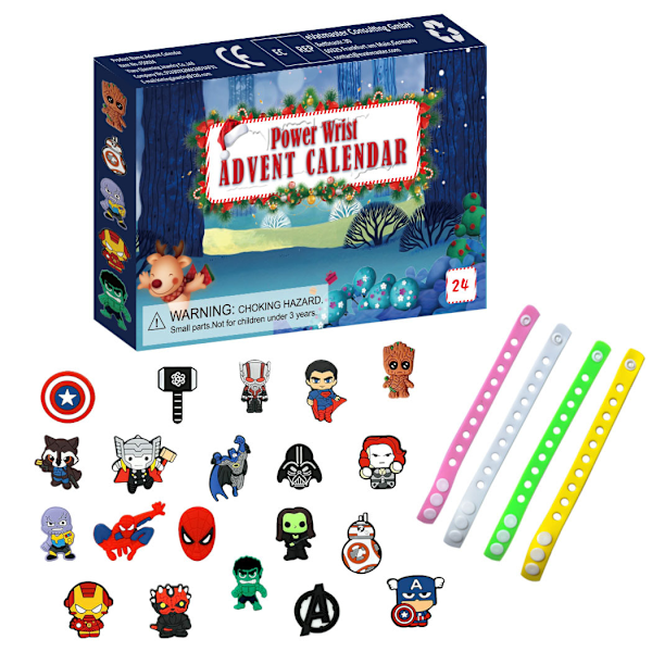 Christmas Countdown Surprise Blind Box, Children's Toy Gift Box, Advent Calendar for Holiday Surprises