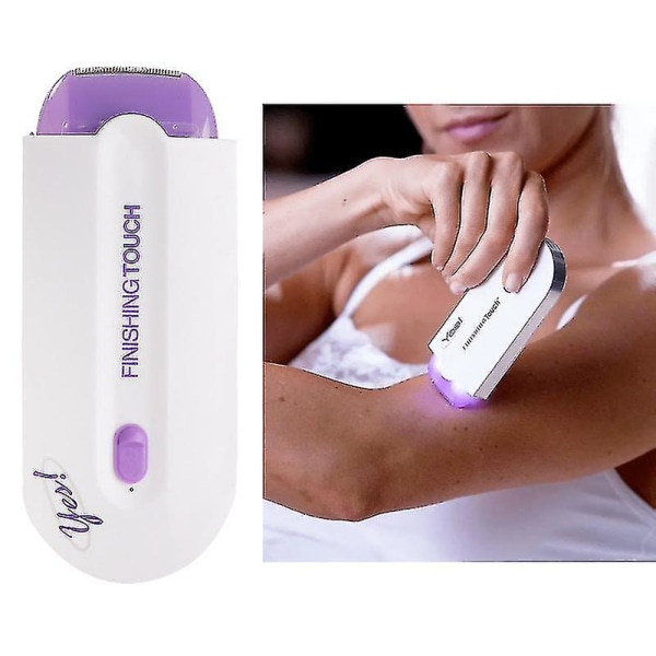 Finishing Touch Hair Remover Painless Epilator With Micro Vibrations