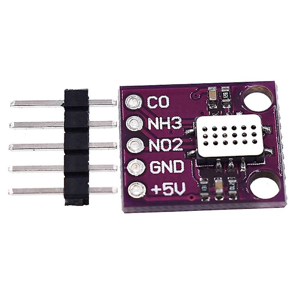 MICS-6814 Sensor Kolmonoxid CO NO2 NH3 Syrgas Detektering av luftkvalitet Numerisk sensormodul (lila)