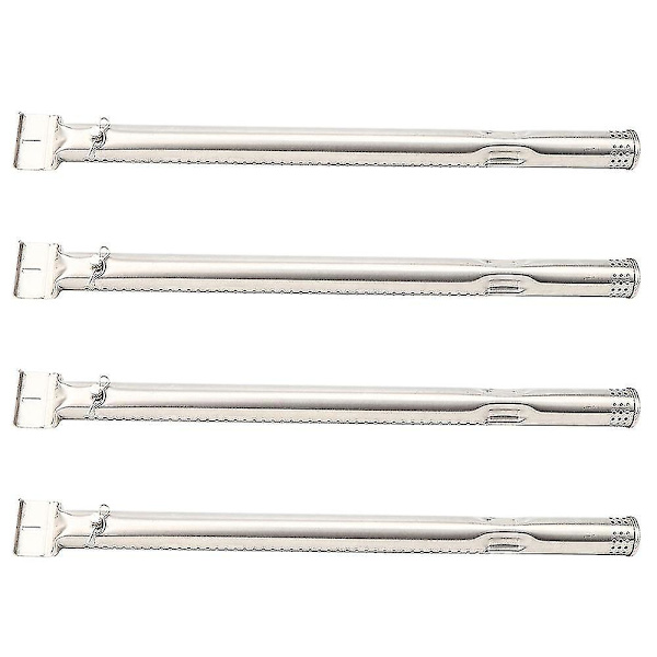 4-pack rostfritt stålrörsbrännarebyte för Charbroil Grill XC