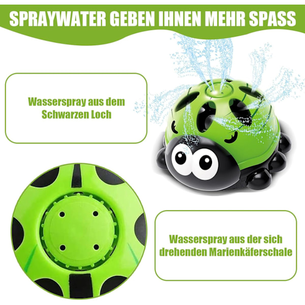 Vattenleksaker för barn utomhus, barns trädgårdssprinklers, vattenleksaker för trädgårdssprinklers för barn, gräsmatta trädgård, för barn att leka