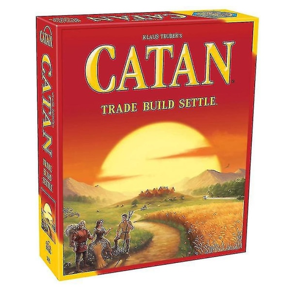 Englannin rajat ylittävä kuumamyynti lautapeli Aallonpituus Aallonpituus Radioaallon synkronointi Lasten Aikuisten Shakkipelien tukkumyynti (Catan Basic Red Box)