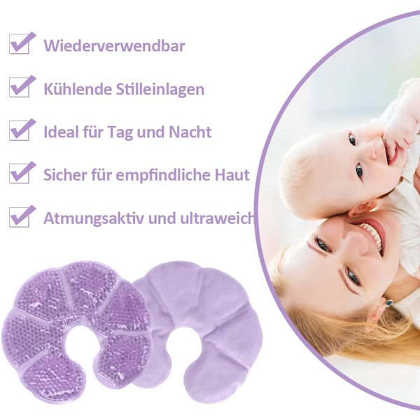 Varmt og kaldt kompresjonsbrystplaster, bryst iskompress, ammepute for brystmelkpleie