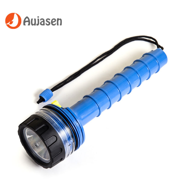 Diving Flashlight Deep Diving Strong Light Waterproof Flashlight Led Professional Diving Light Remo(style 2)