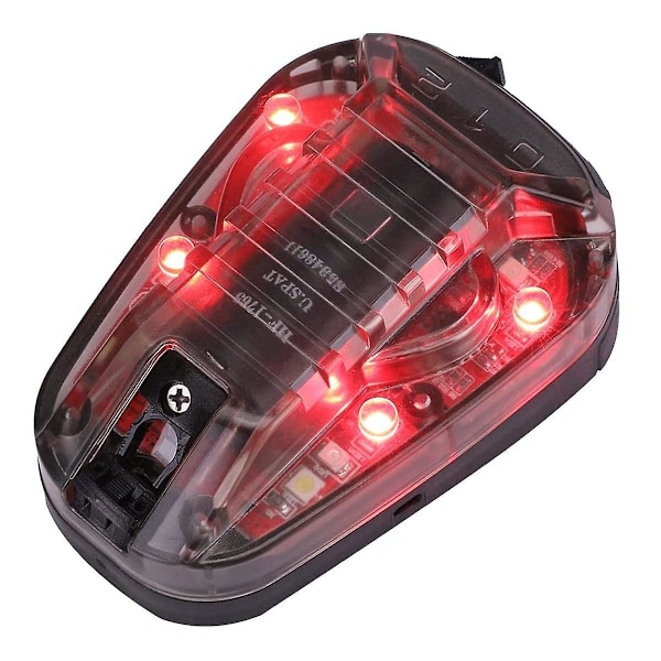 Kypärän valo, selviytymissignaalivalo, tunnistusvalo, infrapuna- ja näkyvä LED-kypärän strobe-valo, kypärän valo (satunnainen väri)