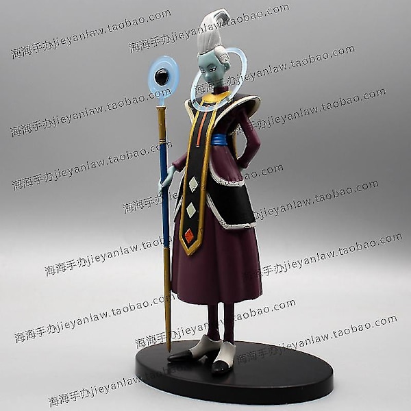 Dragon Ball Whis Beerus Figur Goku Anime Figurer Gods Of Destruction Figur Pvc Statue Model Dukke Samlerlegetøj Børnegave（ingen æske，21cm Whis）