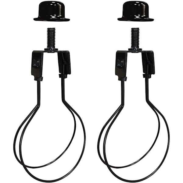 Lampshade Bulb Clip Adapter, 2 Pack Clip-on lampshade adapter to hold lampshade in place