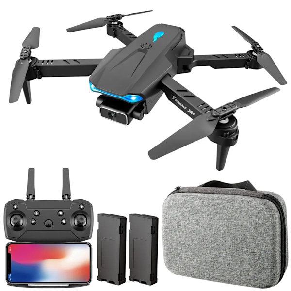 Drones with camera 4K S89 Quadrocopter 2 battery FPV drone 10km/h 36 minutes battery life