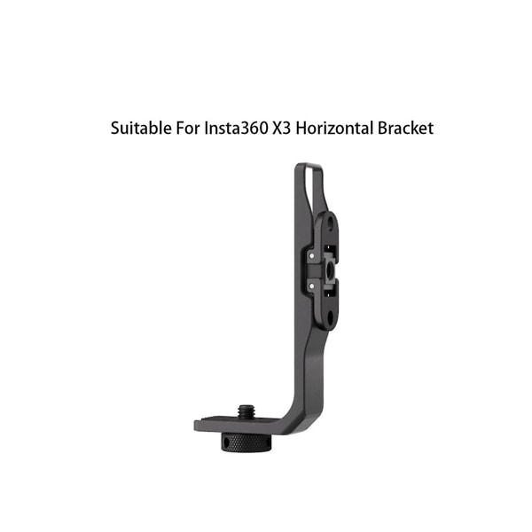 Shadowstone X3 Horizontal Bracket -monitoiminen kannettava vaakasuuntainen sovitinteline (musta)