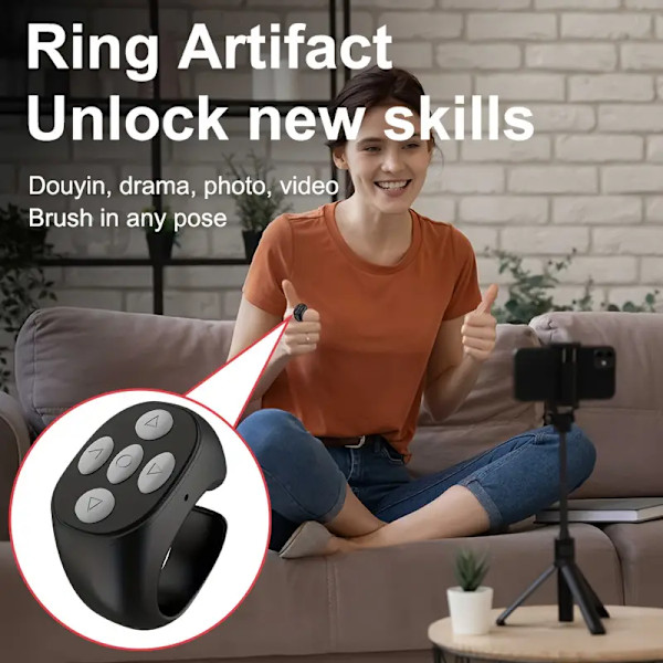 Bluetooth-fjärrkontroll, fjärrkontrollapp för iOS 15.0, Android 8.0-telefoner