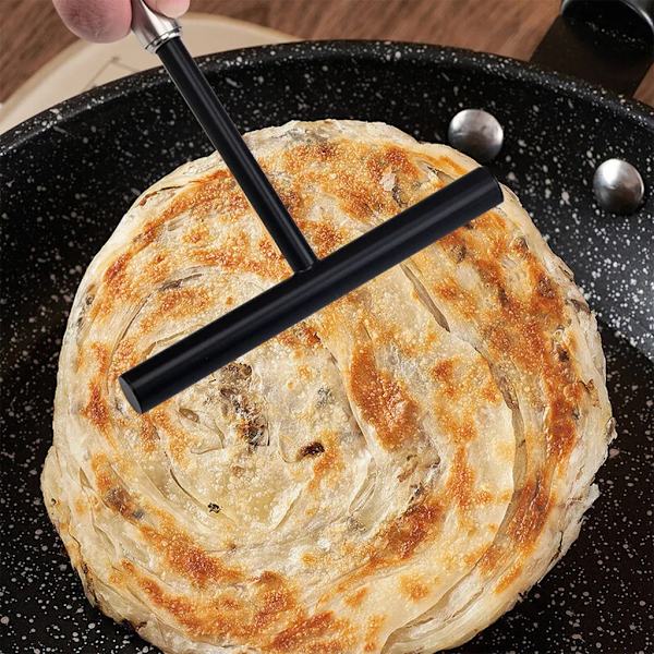 Crepes Spreder og Spatel, 2 Stykker Rustfrit Stål Crepe Batter Spreder, Skraber, Pandekage, Frugt, Værktøj