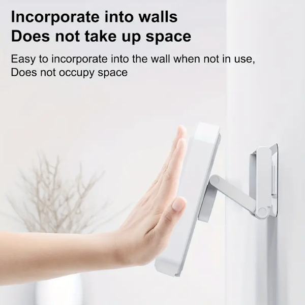 Retractable Rotating Waterproof Lazy Cell Phone Shower Wall Mount Cell Phone Shower Case