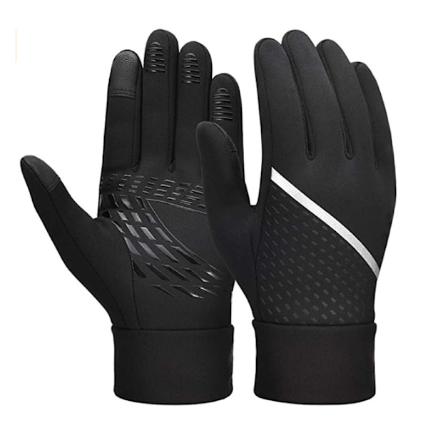 Kid Gloves Barnens Pekskärm Vantar - Vinter Varma Kalla Väder Vantar Pekskärm Löpning Vantar Termisk Ridning Cykling Vantar (L)