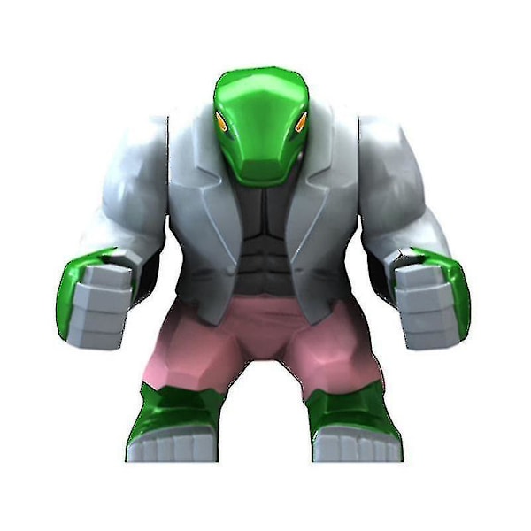 Superhjältar Anti-hulk Big Size Anime Figurer Action Byggstenar Tegelleksaker för barn X（20）