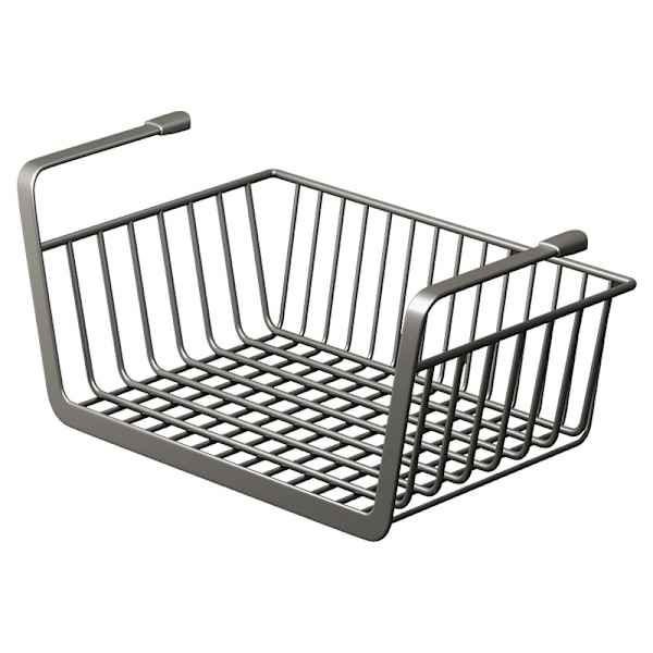 Hängande korg hylla, under hylla förvaringskorg, skåp korg för hängande, hängande korg gjord av metall, under skåp förvaringsorganisatör