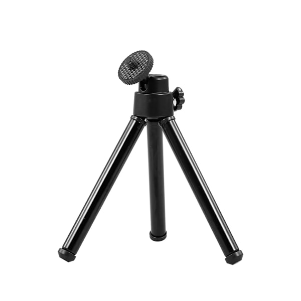 Bærbar webcam-stativ, let mini webcam-stativ til smartphone, webcam-stativ til skrivebord, telefonholder, bordstativ