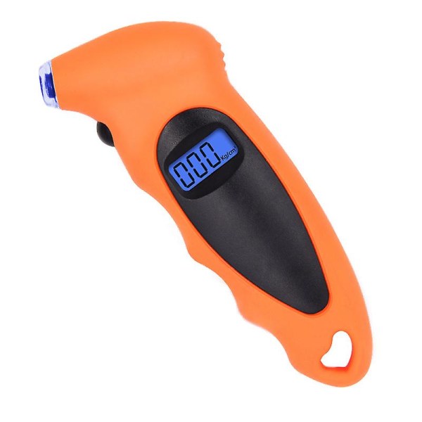 Digital dæktryksmåler 150 Psi 4 indstillinger til bilcykel med baggrundsbelyst LCD og skridsikkert greb (farve 5)