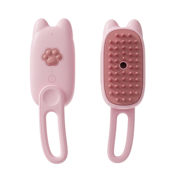 Cat Steam Brush Pet Electric Spray Hierontakampa Lemmikkien karvanpoistokampa（7）