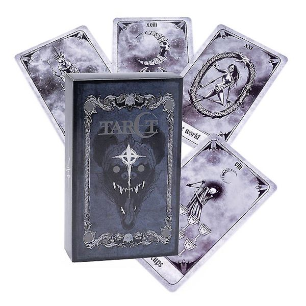 12*7 cm Shawn Cross Tarot Prophecy Divination Deck Family Party Board Game Tarot（A）