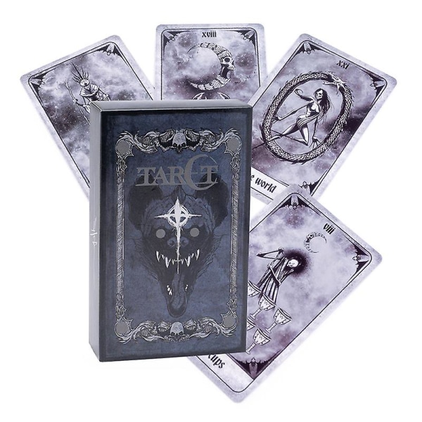 12*7 cm Shawn Cross Tarot Prophecy Divination Deck Family Party Brettspill Tarot（A）