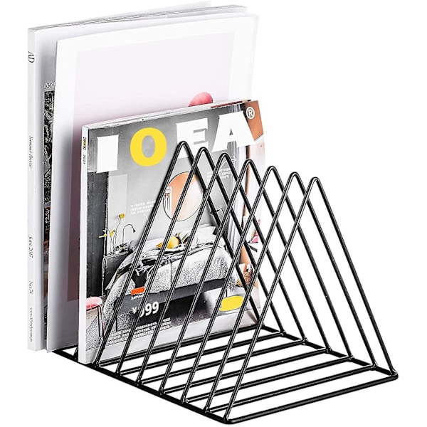Pladestativ,magasinholder,avisholderbreve Opbevaring,skrivebord Filsortering Organizer Trekant Bogreol Indretning Hjemmekontor,p