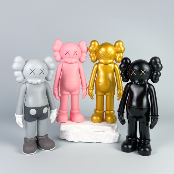 8-tums Kaws-figurer, trendig samlarmodell, dockleksaker, bordsdekoration, hyllade prydnader, present (4)