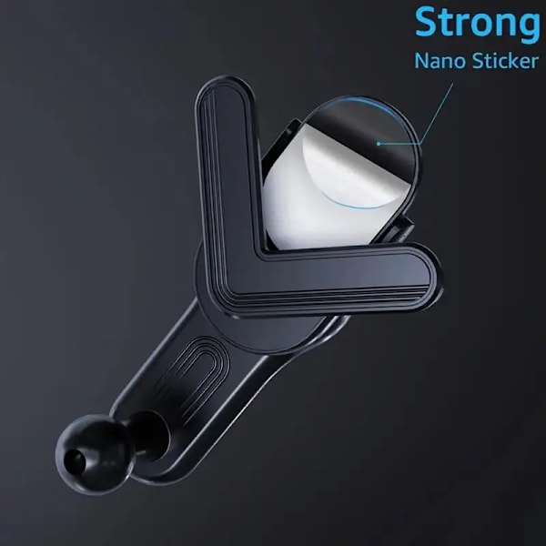 17mm Universal Standard Bil Display Forlengelsesstang Telefonstativ Base Justerbar 360 Graders Festeholder For Tesla Tilbehør